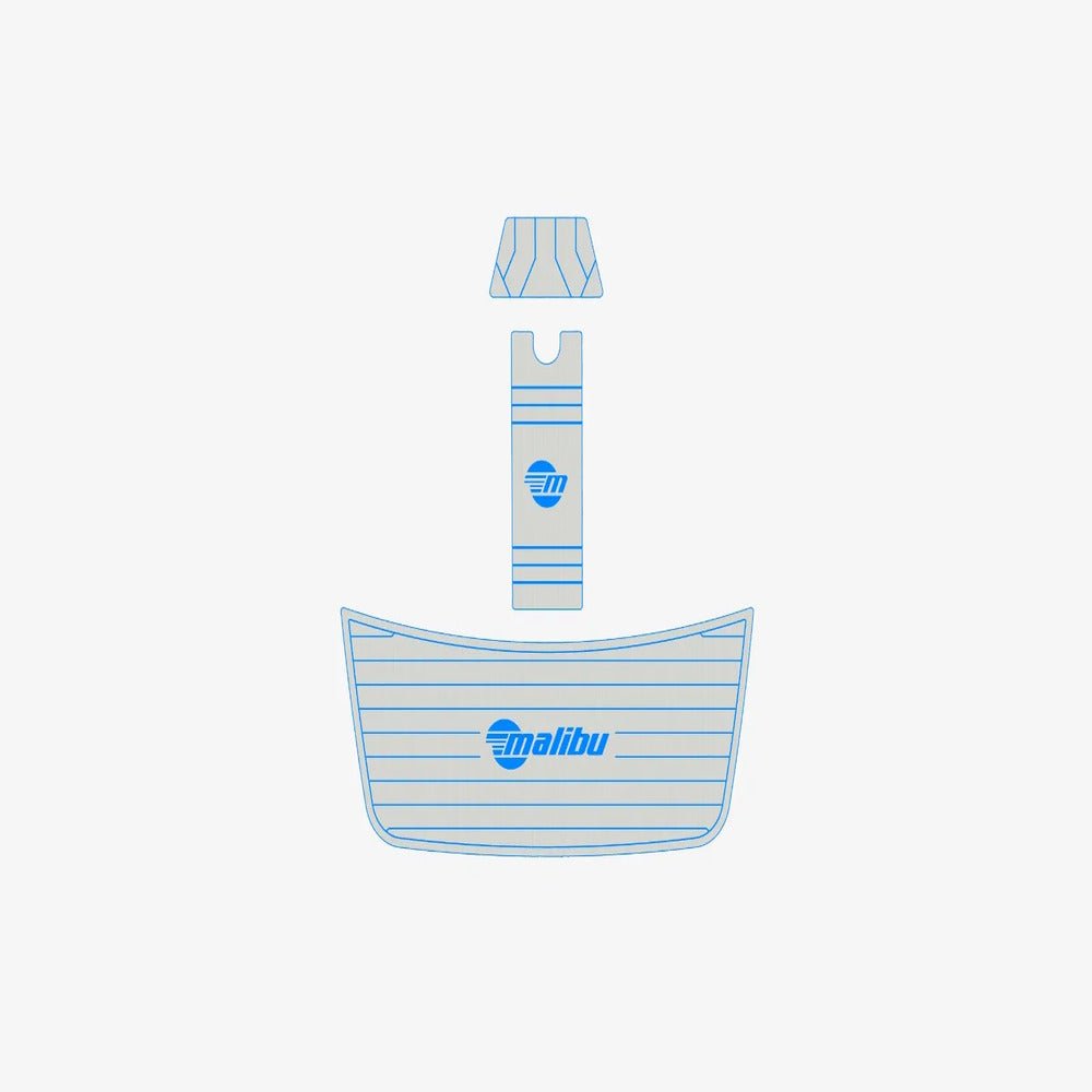 2009 Malibu 23 LSV Boat Swim Platform Deck Pads - HJDECK