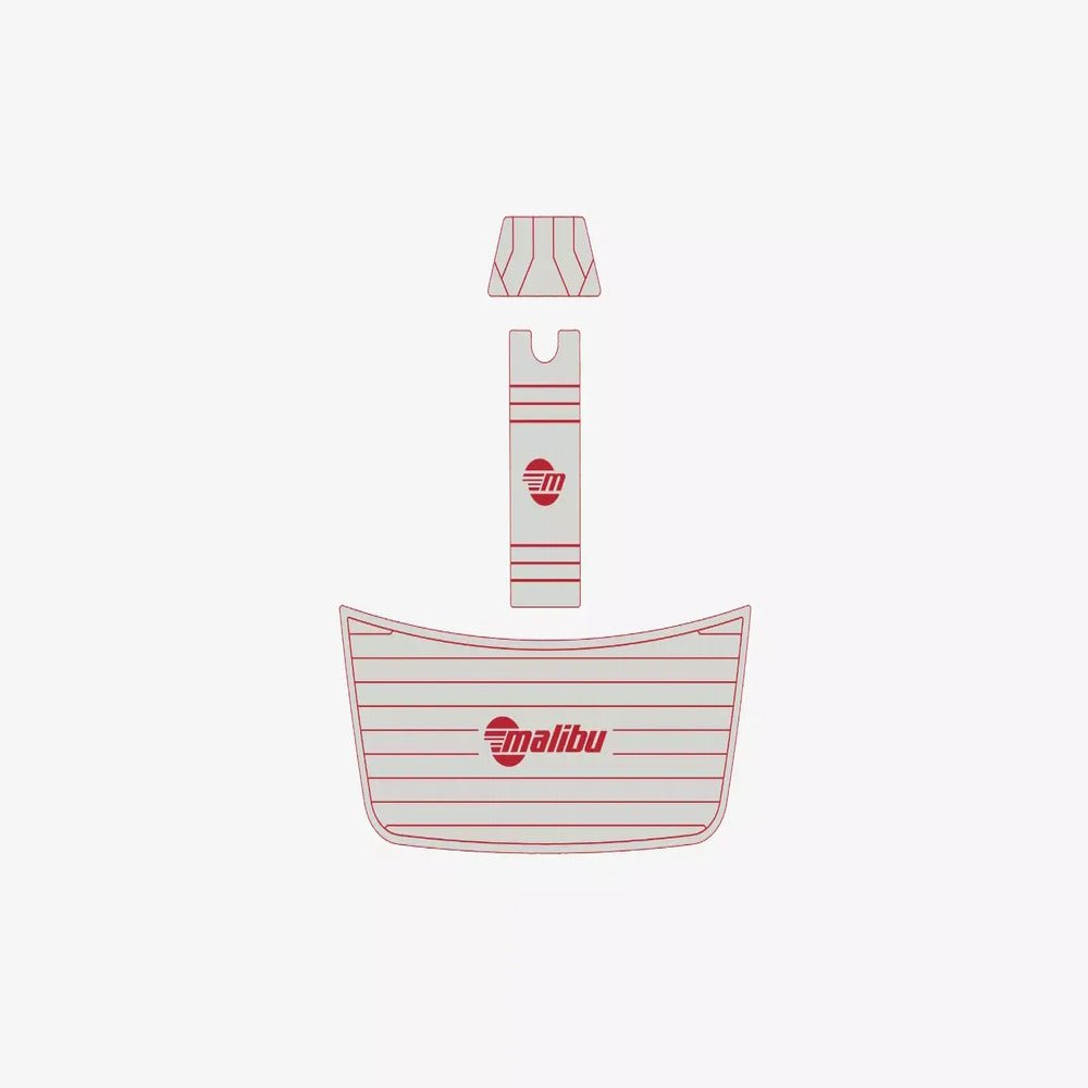 2009 Malibu 23 LSV Boat Swim Platform Deck Pads - HJDECK