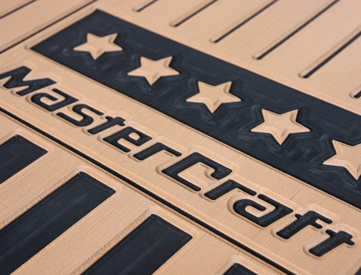 2010 - 2011 MasterCraft X25 EVA Foam Boat Flooring Marine Decking - HJDECK