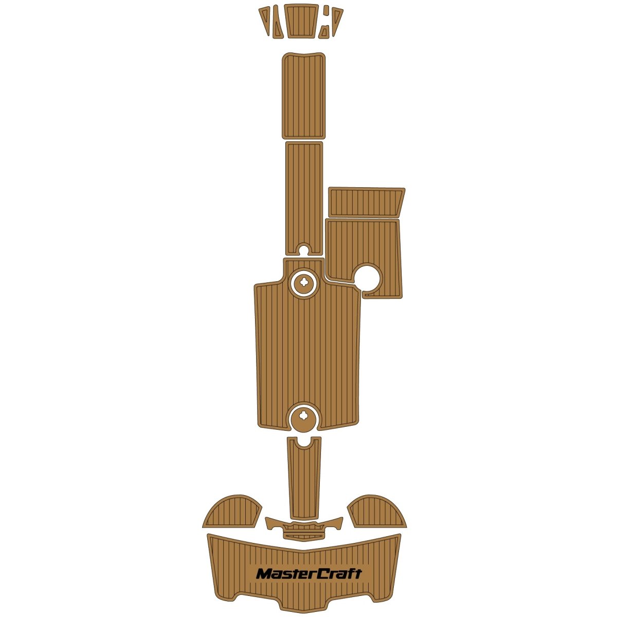 2010 - 2011 MasterCraft X25 EVA Foam Boat Flooring Marine Decking - HJDECK