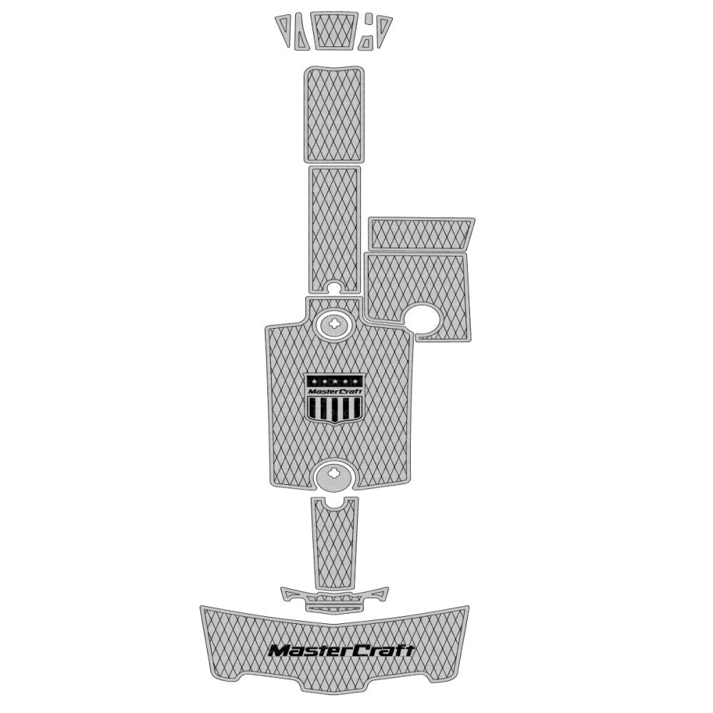 2010 - 2011 MasterCraft X25 EVA Foam Boat Flooring Marine Decking - HJDECK