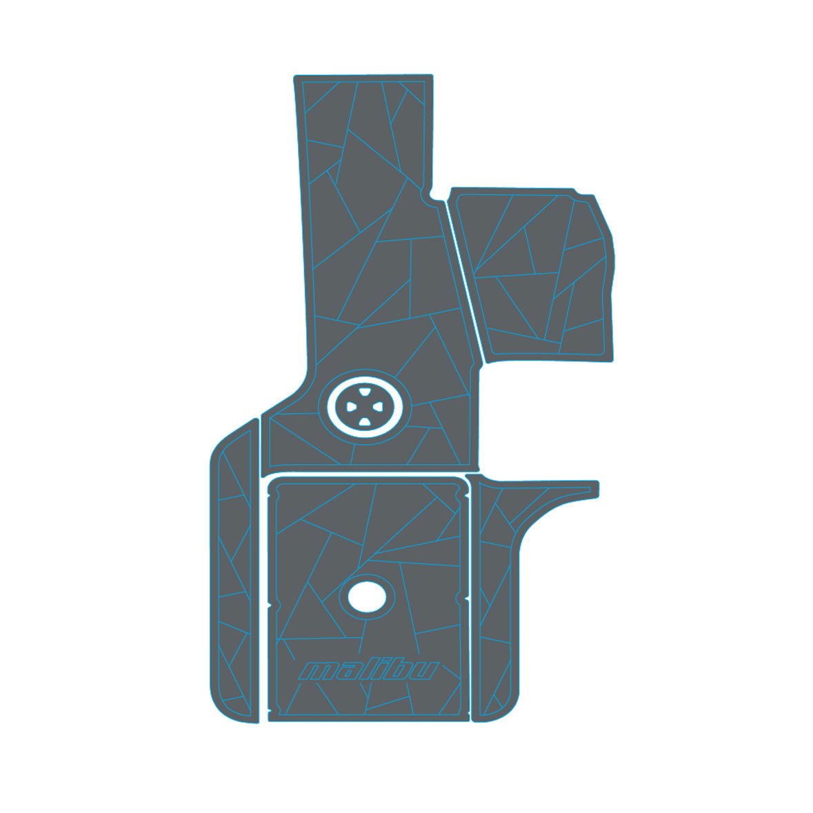 2010 - 2014 MALIBU Wakesetter 21 VLX EVA Foam Boat Deck Swimming Platform Cockpit Mat - HJDECK