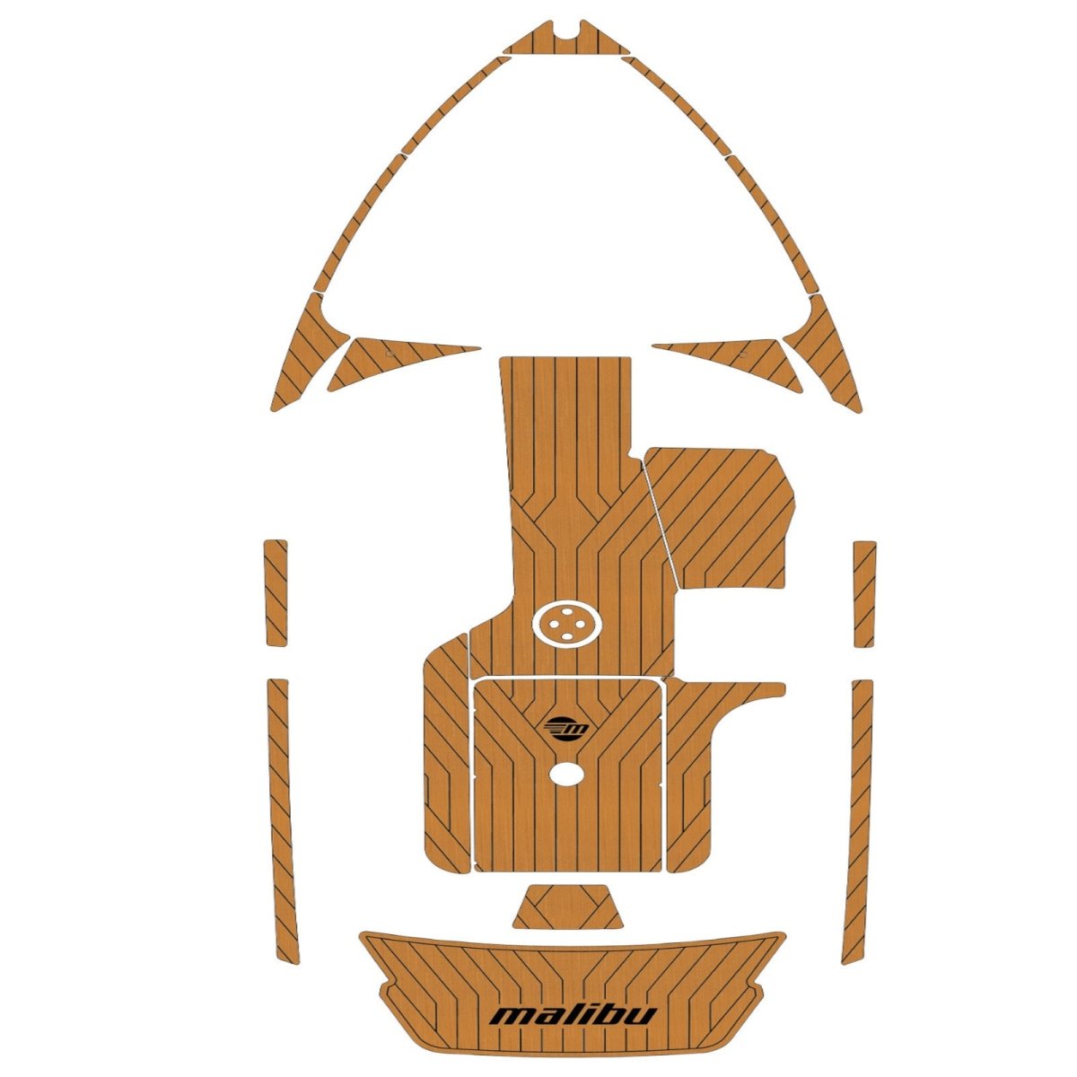 2010 - 2014 MALIBU Wakesetter 21 VLX EVA Foam Boat Deck Swimming Platform Cockpit Mat - HJDECK