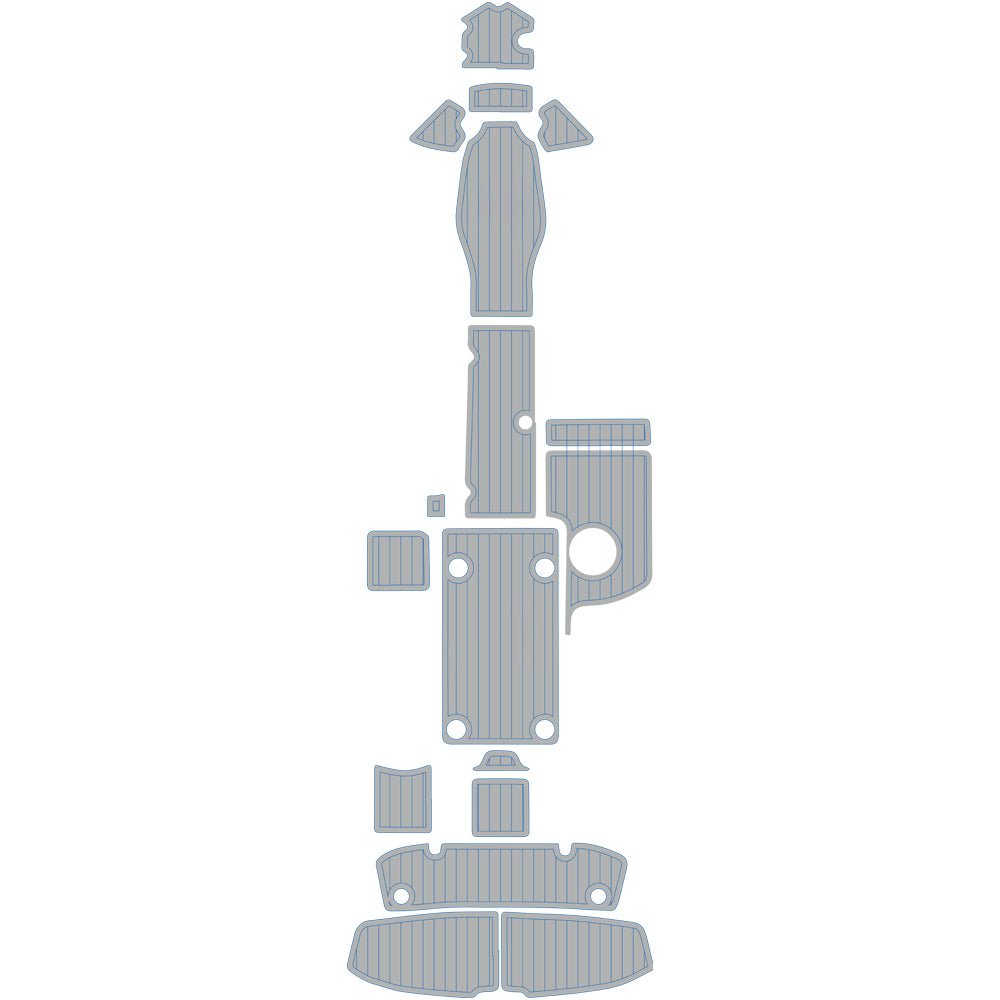 2010 - 2014 YAMAHA 240/242 EVA Foam Boat Flooring Cockpit & Swimming Platform Pads - HJDECK