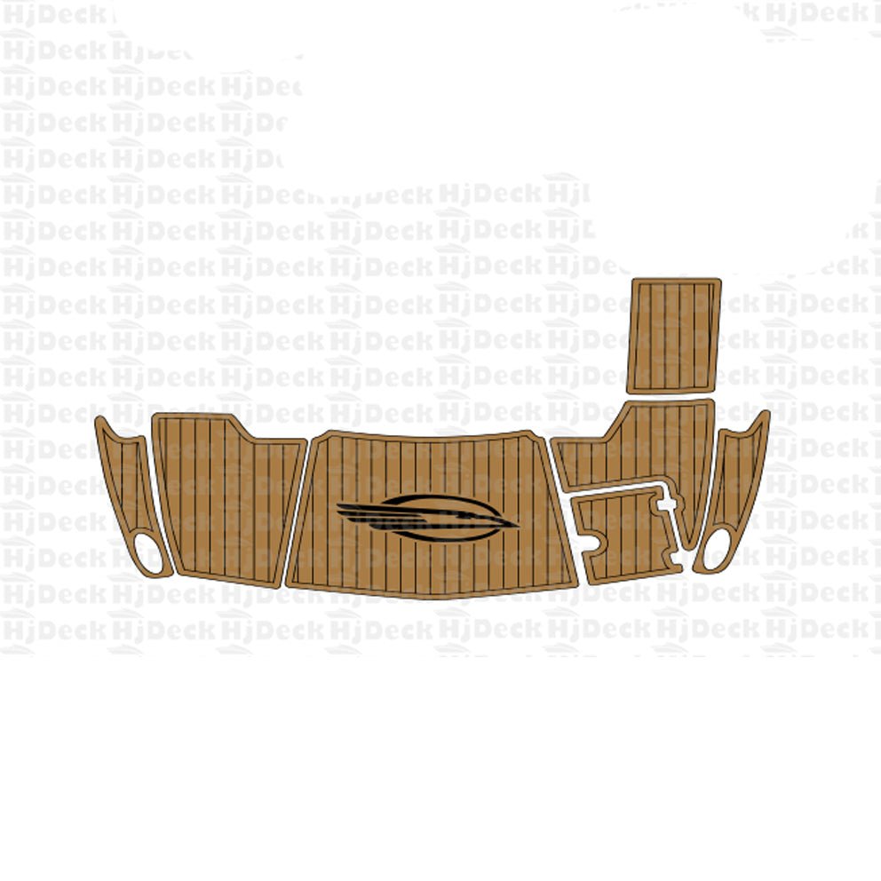 2010 - 2015 Chaparral Sunesta 244 EVA Foam Boat Deck Mat Flooring Marine Decking - HJDECK