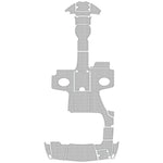 2010 - 2015 Chaparral Sunesta 244 EVA Foam Boat Deck Mat Flooring Marine Decking - HJDECK