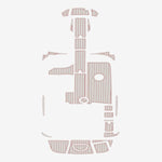 2010 - 2015 Sea Ray 240 Sundeck EVA Foam Faux Teak Boat Flooring Custom Boat Kits - HJDECK