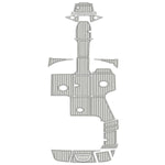 2010 - 2015 Sea Ray 260 Sundeck Pre Cut Boat Flooring EVA Foam Decking Kit - HJDECK