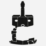 2010 Larson 218 LXI Custom Swim Platform Cockpit Pad Boat Decking - HJDECK