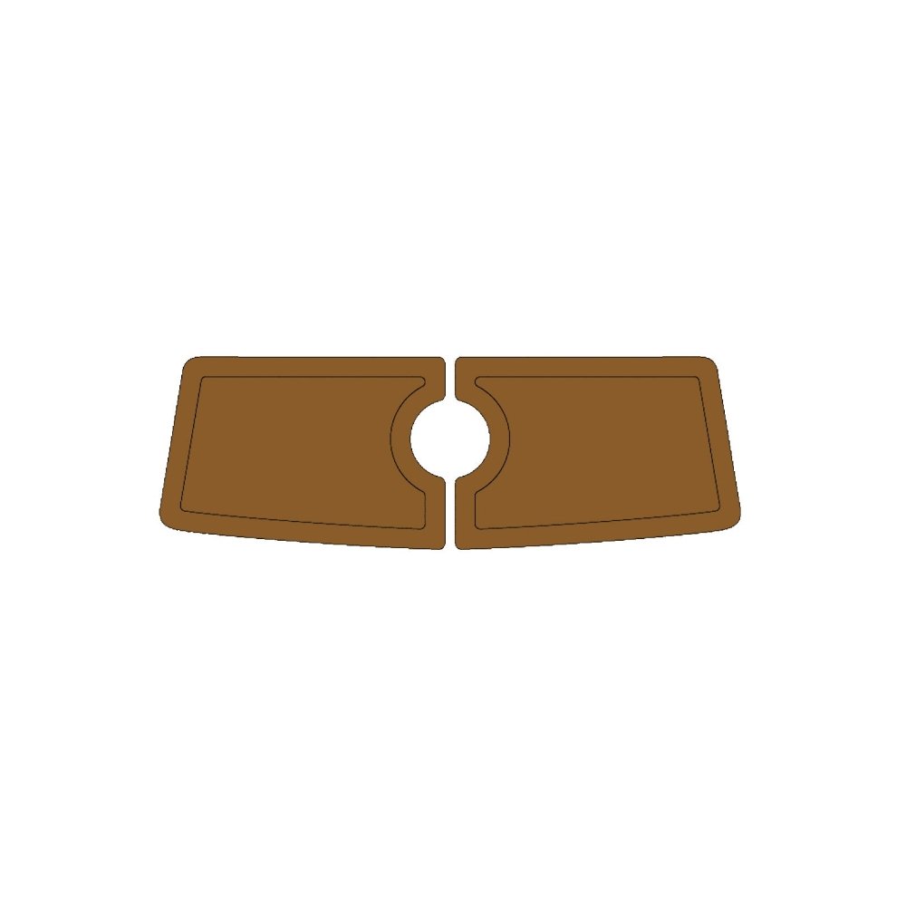 2010 MB Sports F21 Tomcat EVA Foam Faux Teak Boat Flooring Marine Decking - HJDECK