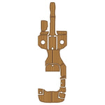 2011 - 2012 Monterey 264 FS EVA Foam Faux Teak Boat Deck Mat Flooring Marine Decking - HJDECK