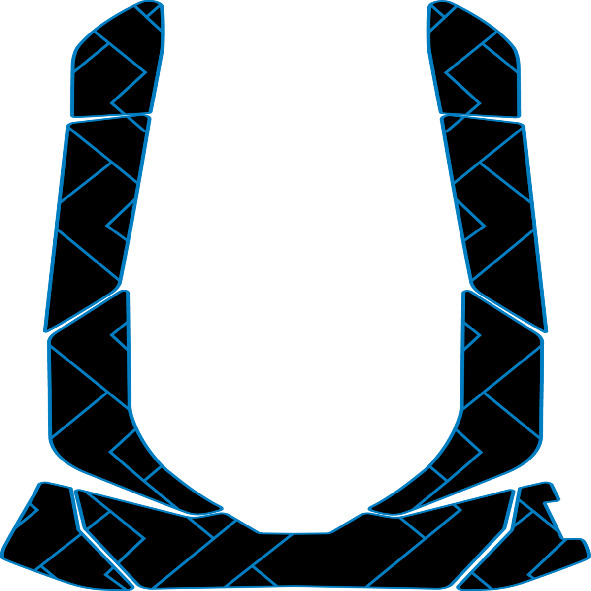 2011 - 2018 Sea - Doo GTS 130 Custom Designed Foam Jet Ski EVA Traction Mats - HJDECK