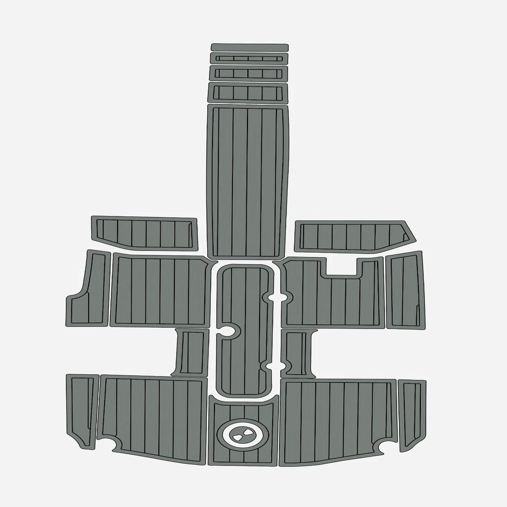 2011 Checkmate 2000 BRX EVA Teak Deck floor Cockpit Pad - HJDECK