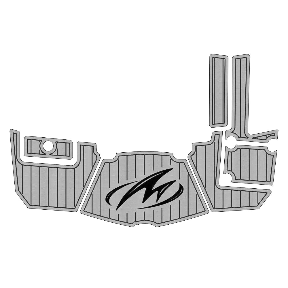 2011 Monterey M3 Boat Teak Flooring Swim Platform Pads - HJDECK