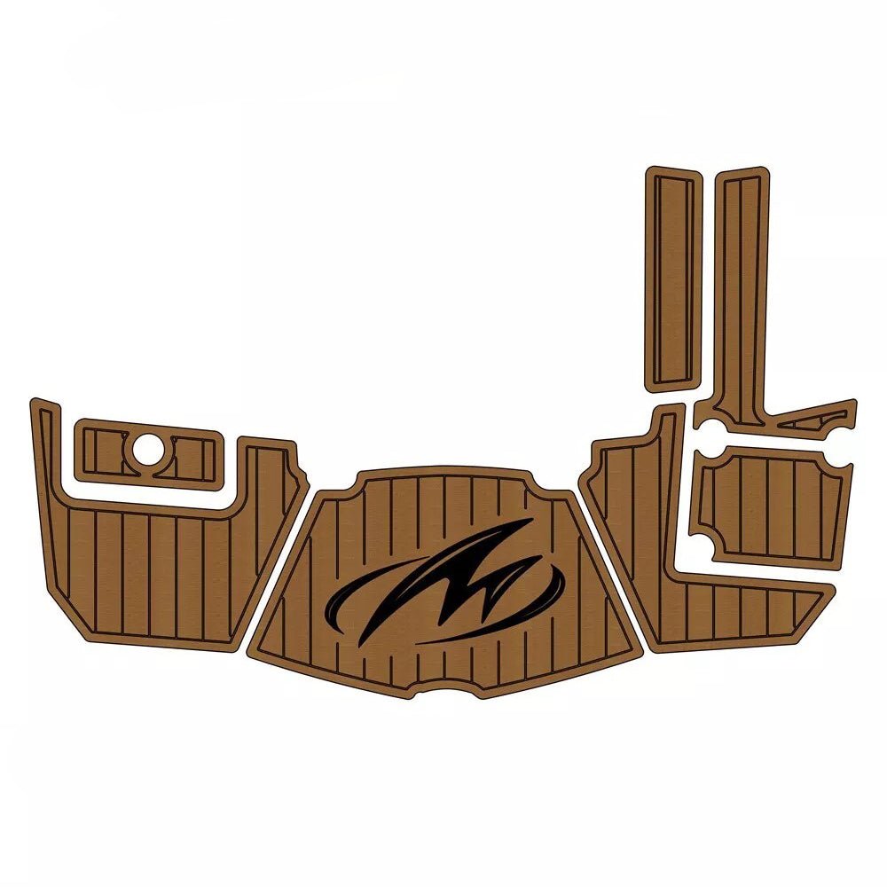 2011 Monterey M3 Boat Teak Flooring Swim Platform Pads - HJDECK