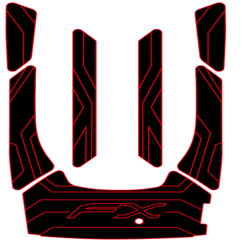 2012 - 2018 Yamaha FX HO Cruiser SVHO Jet Ski Traction Mats - HJDECK