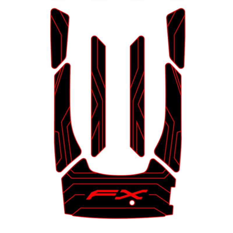 2012 - 2018 Yamaha FX HO Cruiser SVHO Jet Ski Traction Mats - HJDECK