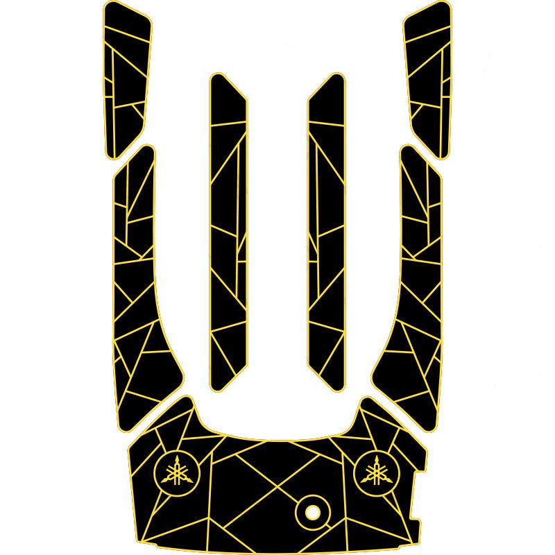 2012 - 2018 Yamaha FX HO Cruiser SVHO Jet Ski Traction Mats - HJDECK