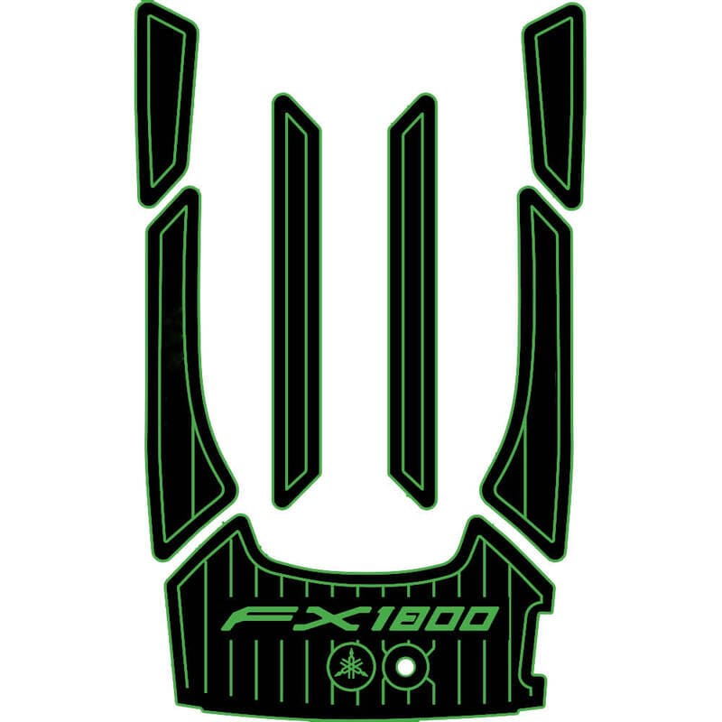 2012 - 2018 Yamaha FX HO Cruiser SVHO Jet Ski Traction Mats - HJDECK