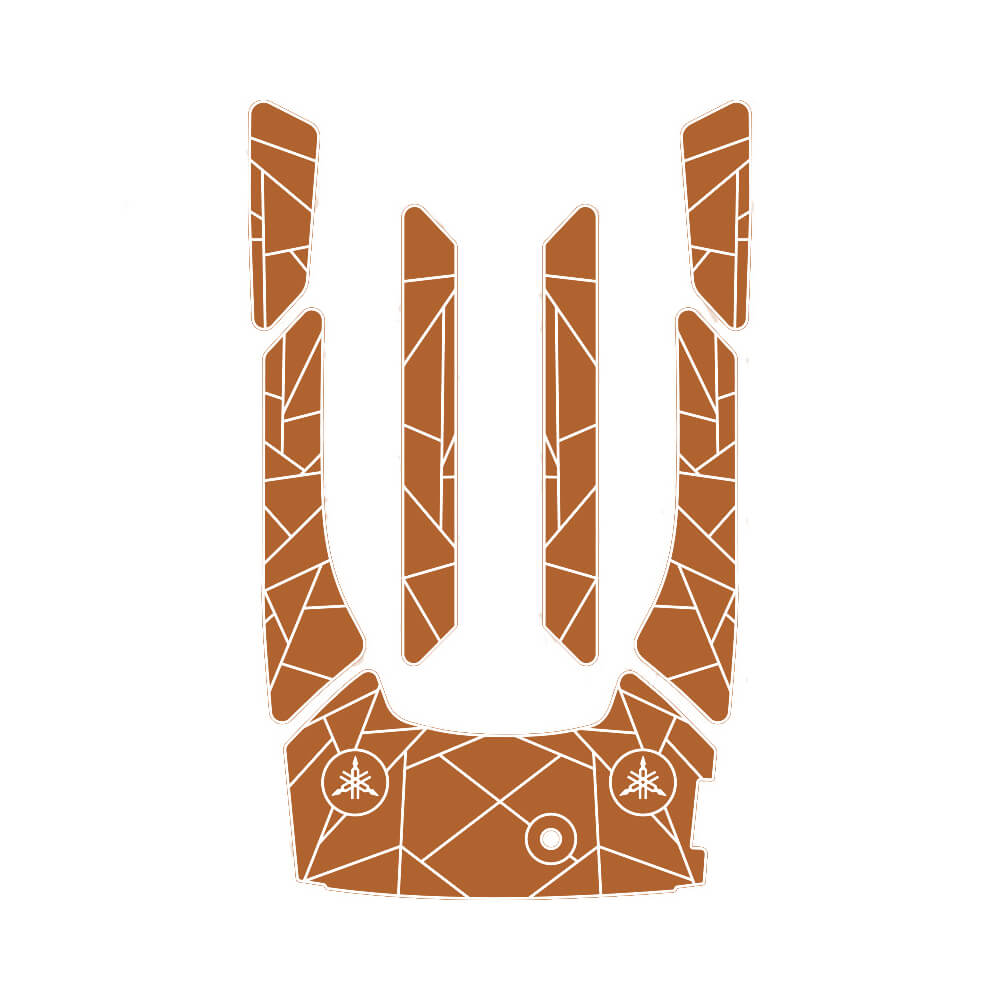 2012 - 2018 Yamaha Waverunner FX SHO DIY Jet Ski Traction Mats - HJDECK