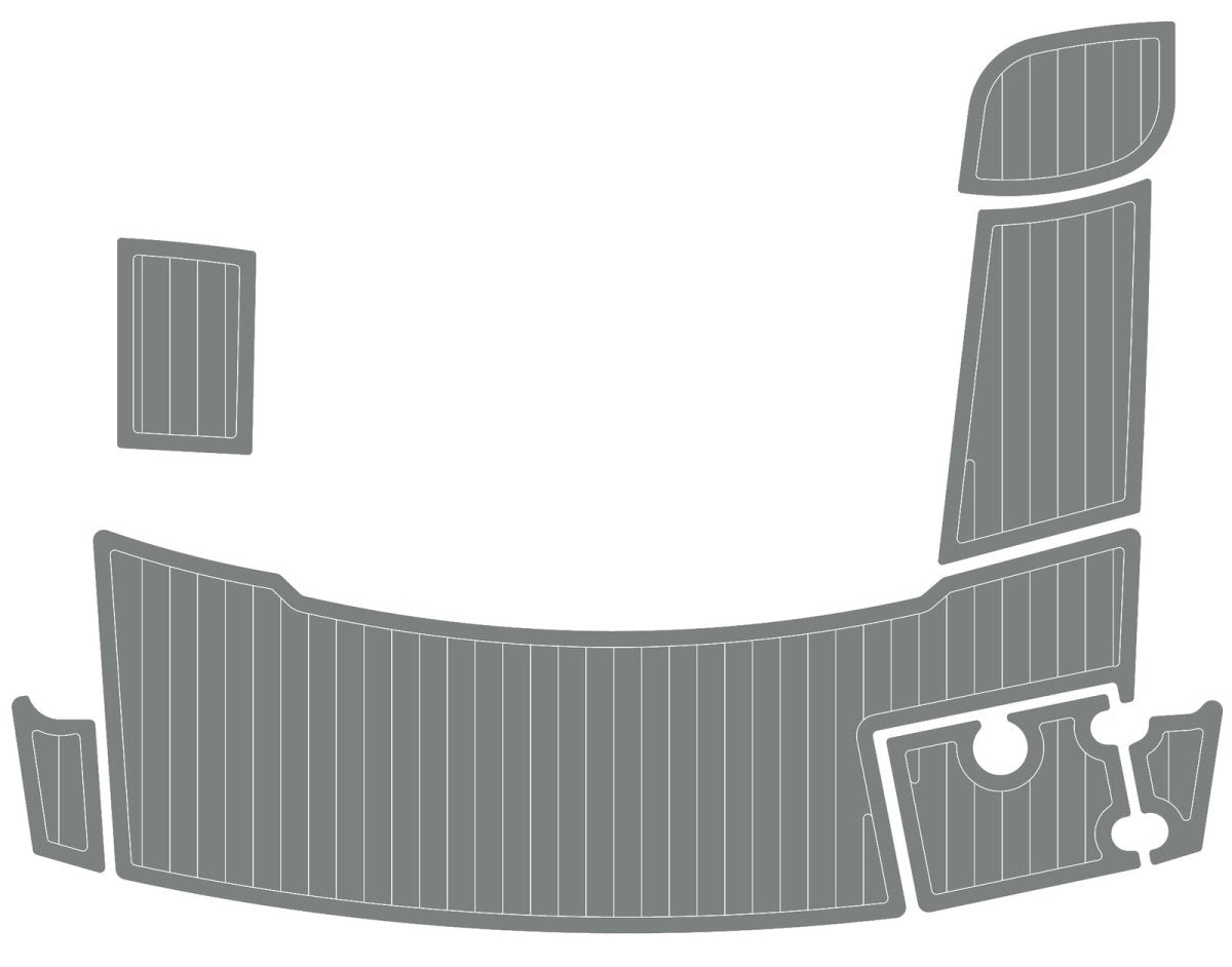 2012 Crownline 285 SS Swim Platform Pad EVA Foam Boat Deck Non Skid Flooring - HJDECK