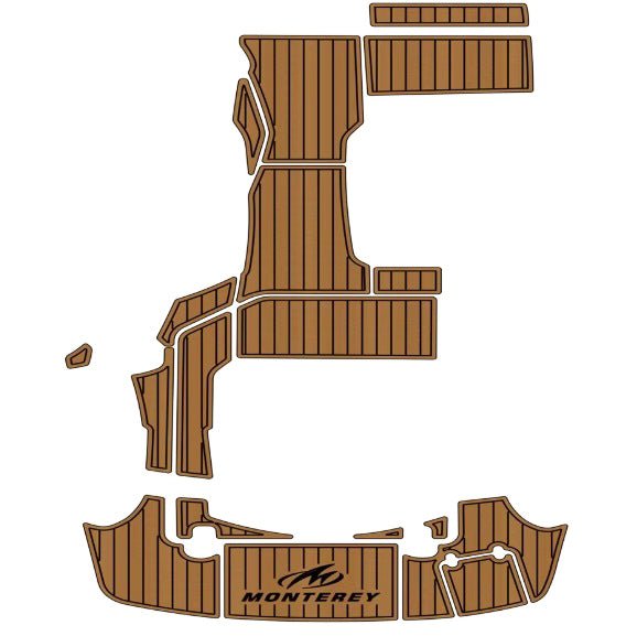 2012 Monterey 295 Swim Platform Cockpit Pad - HJDECK