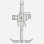 2012 Rinker 276 Captiva EVA Foam Boat Flooring Kit - HJDECK