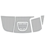 2012 Sea Ray 240 Sundeck EVA Foam Faux Teak Boat Flooring Custom Boat Kits - HJDECK