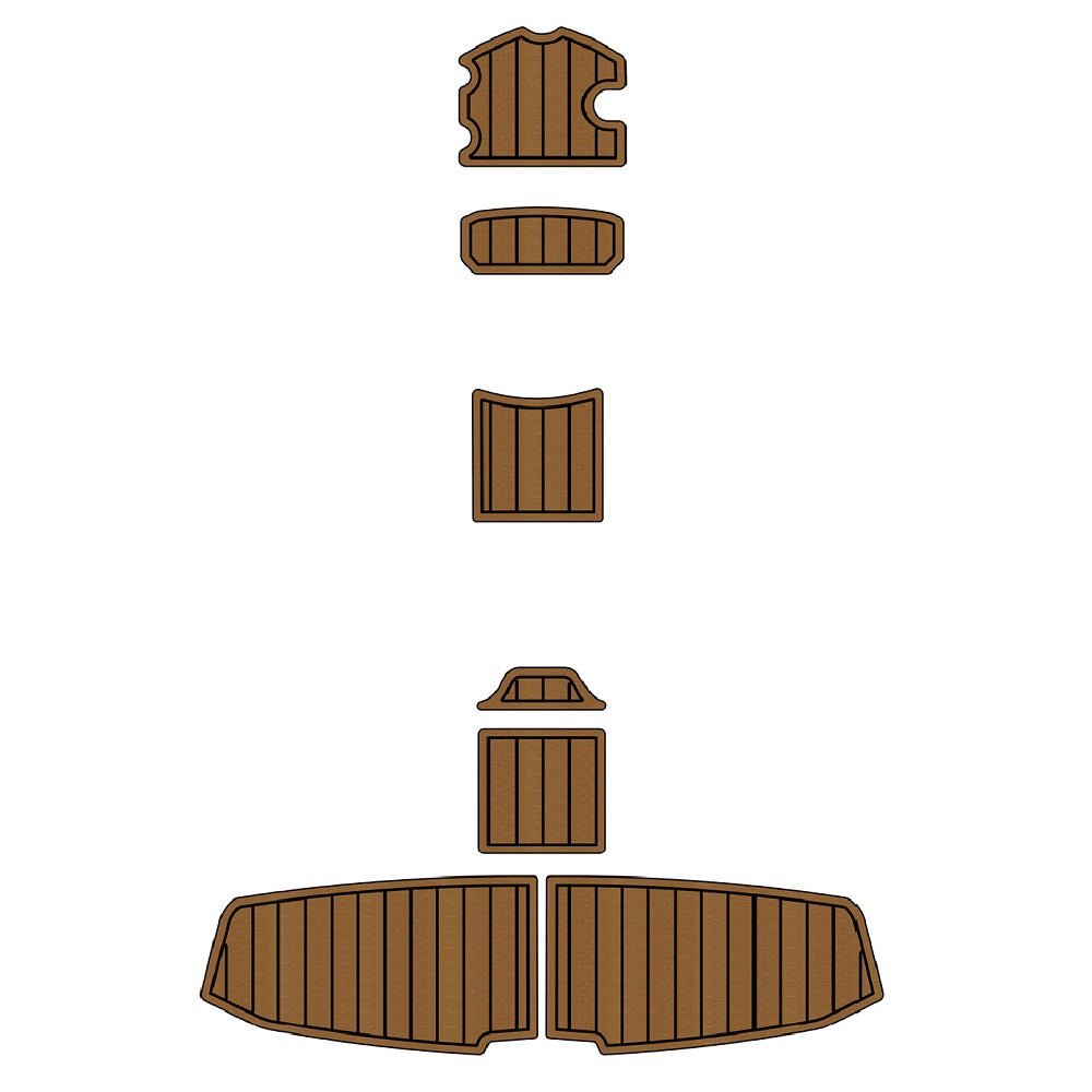 2012 Yamaha 242 Limited S Faux Teak Deck Floor Mat EVA Foam - HJDECK