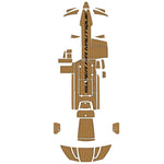 2013 - 2015 Nautique Super Air G23 EVA Foam Boat Decking Mats Faux Teak Marine Flooring - HJDECK