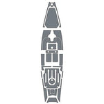 2013 - 2016 Hobie Pro Angler 14 Kayak Boat Deck Pad Kit - HJDECK