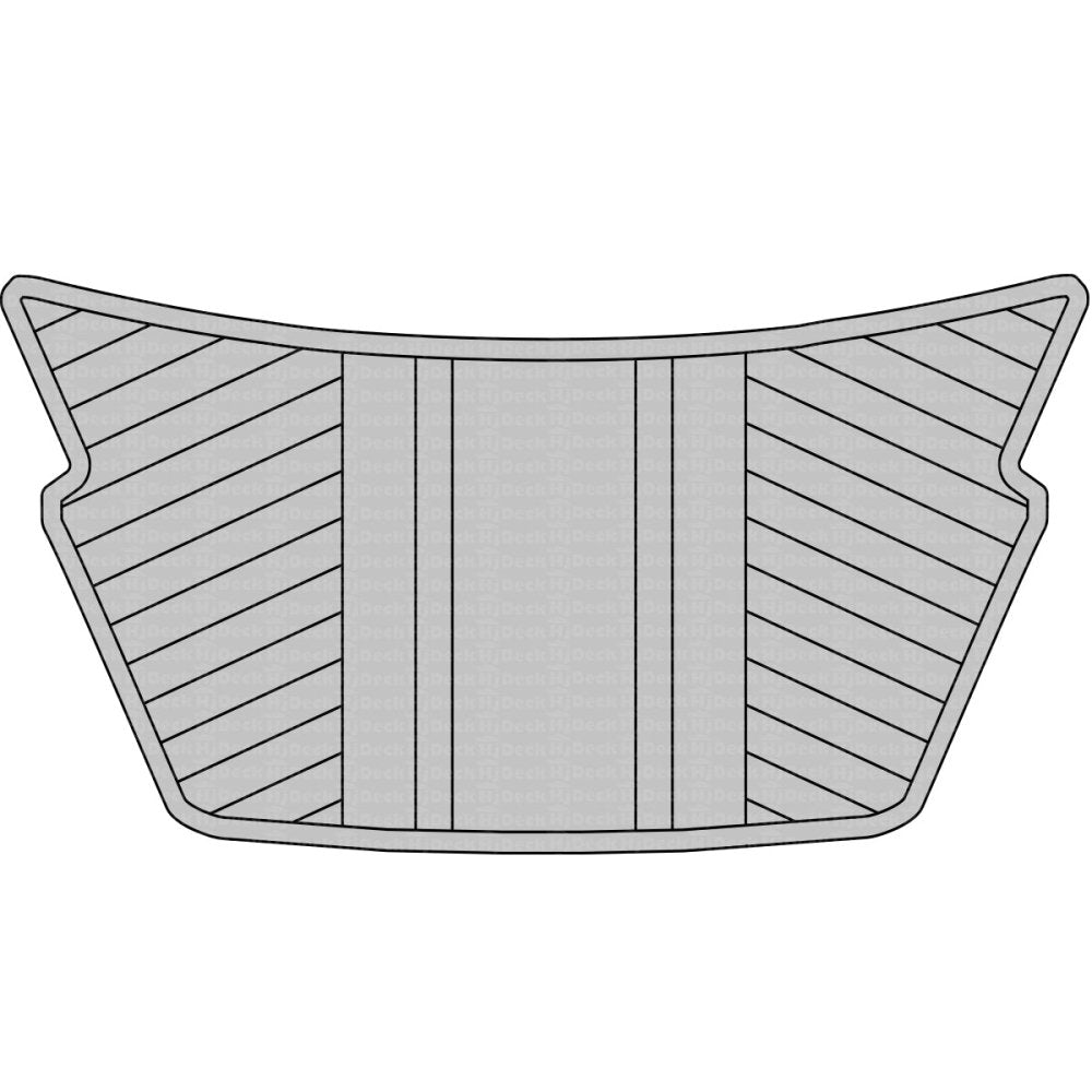 2013 - 2017 MALIBU 20 MXZ EVA Foam Faux Teak Boat Deck Mat Flooring Marine Decking - HJDECK