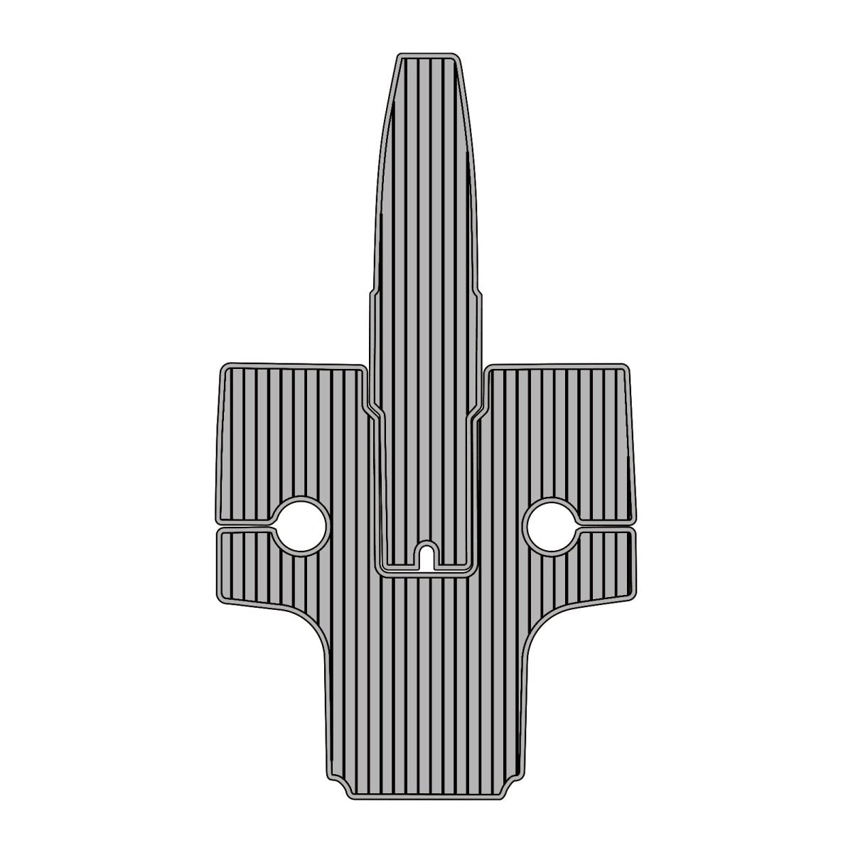 2013 Regal 2300 BR EVA Foam Faux Teak Boat Deck Mat Flooring - HJDECK