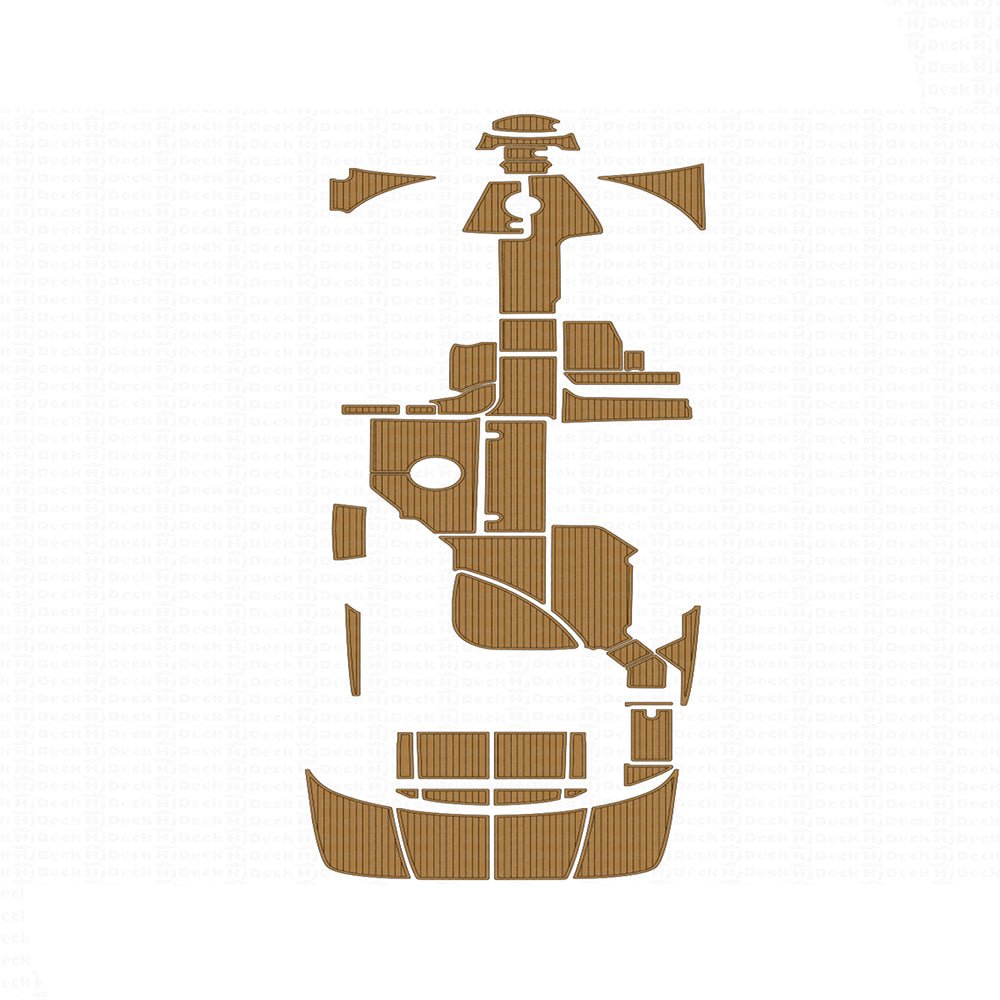 2013 Sea Ray 350 SLX EVA Foam Boat Deck Mat Flooring Kit - HJDECK