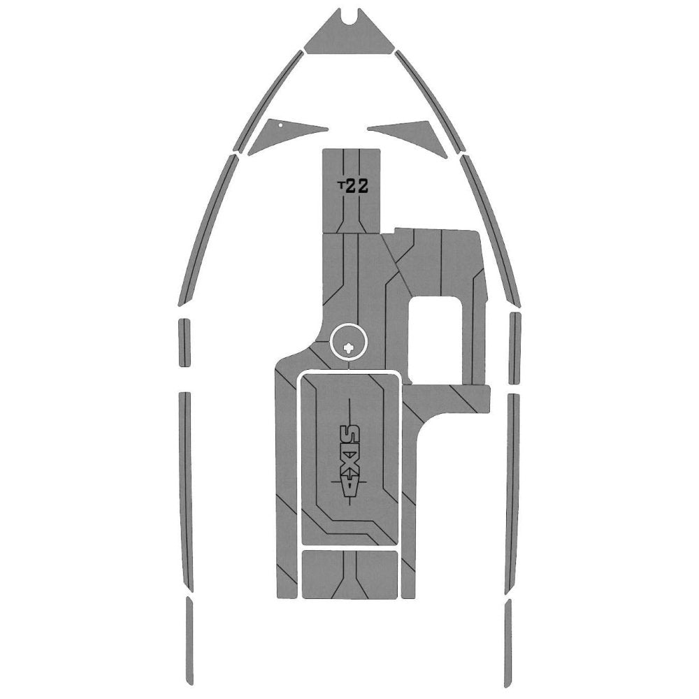 2014 - 2017 Axis T22 EVA Foam Teak Boat Flooring Marine Decking Carpet - HJDECK