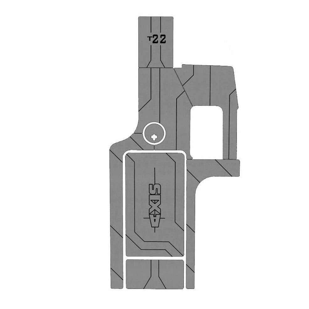 2014 - 2017 Axis T22 EVA Foam Teak Boat Flooring Marine Decking Carpet - HJDECK