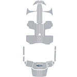 2014 - 2019 Chaparral 21 H2O Deluxe EVA Foam Boat Kits Cockpit Flooring Marine Decking - HJDECK
