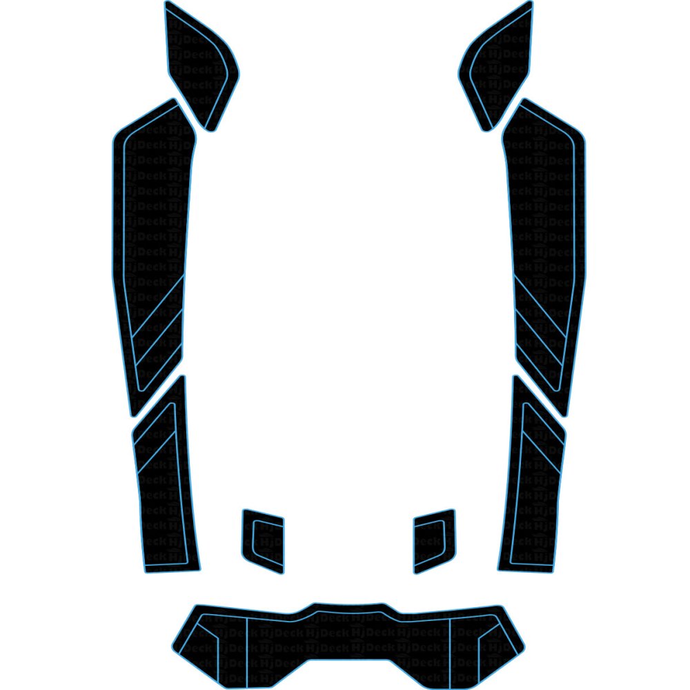 2014 - 2023 Sea Doo Spark 3 UP Traction Mats - HJDECK