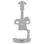 2014 Chaparral Xtreme 244 EVA Foam Faux Teak Boat Deck Mat Flooring Marine Decking - HJDECK