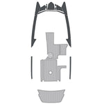 2014 Malibu 22 MXZ EVA Foam Faux Teak Boat Deck Mat Flooring Marine Boat Decking Carpet Yacht Vehicle Pad - HJDECK