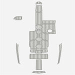 2014 Mastercraft X10 Pre Cut Boat Flooring Kits - HJDECK