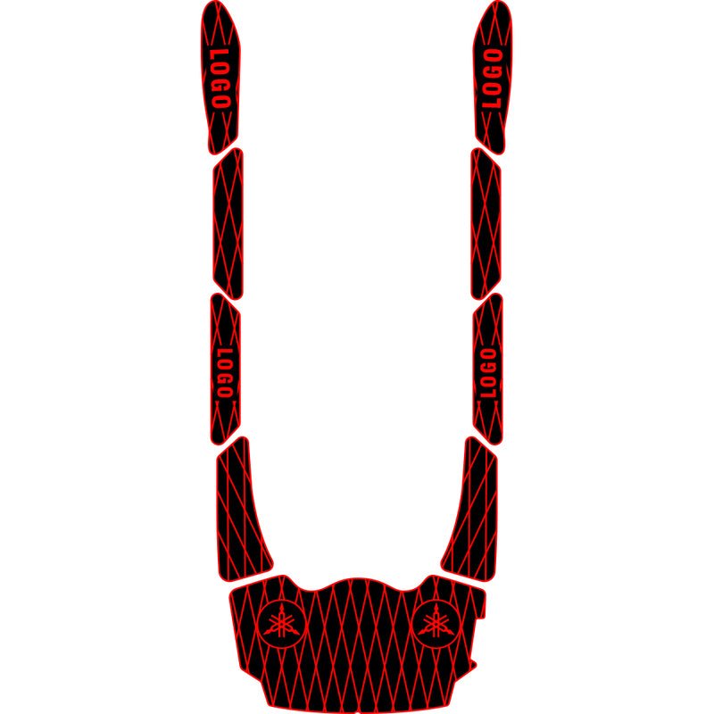 2015 - 2016 Yamaha V1 /V1 Sport Jet Ski Traction Mats - HJDECK