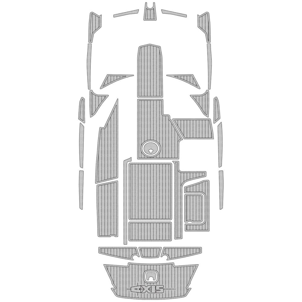 2015 - 2017 Axis A22 Cockpit 1/4" 6mm Boat EVA Flooring Teak Floor Non - slip Mat - HJDECK