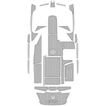 2015 - 2017 Axis A22 Cockpit 1/4" 6mm Boat EVA Flooring Teak Floor Non - slip Mat - HJDECK