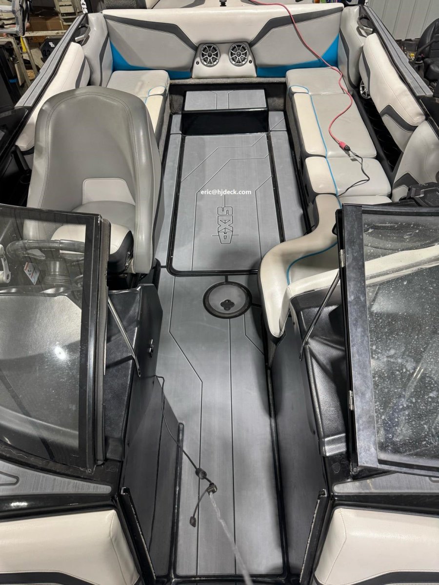 2015 - 2017 Axis T23 EVA Foam Faux Teak Boat Deck Mats Flooring Marine Decking - HJDECK