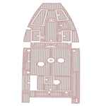 2015 - 2017 Lund Pro Guide 2075 Foam Teak Boat Deck Flooring Kits - HJDECK