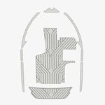 2015 - 2017 Malibu 23 LSV EVA Foam Faux Teak Boat Deck Mat Flooring - HJDECK