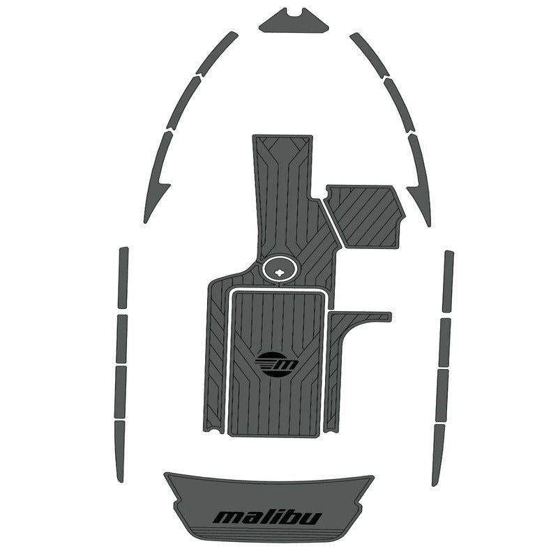 2015 - 2017 Malibu 23 LSV EVA Foam Faux Teak Boat Deck Mat Flooring - HJDECK