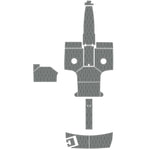 2015 - 2017 REGAL 2300 RX EVA Foam Faux Teak Boat Flooring Marine Decking Carpet Yacht Pad - HJDECK