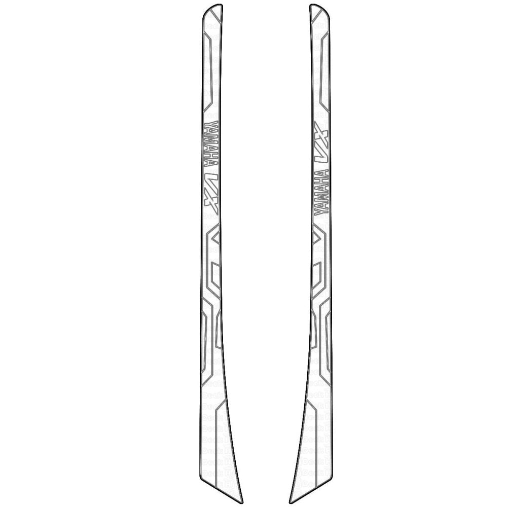 2015-2017 Yamaha VX / VXR / VXS / GP1800 Gunnel Pads - HJDECK